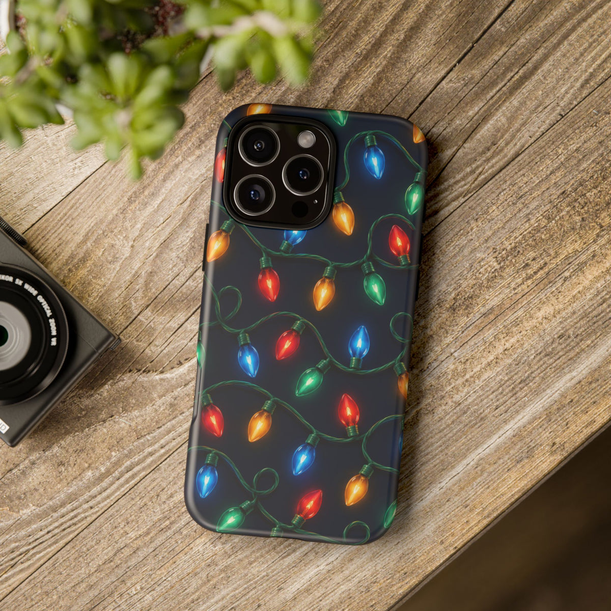 Twinkle After Dark iPhone Tough Case | christmas lights
