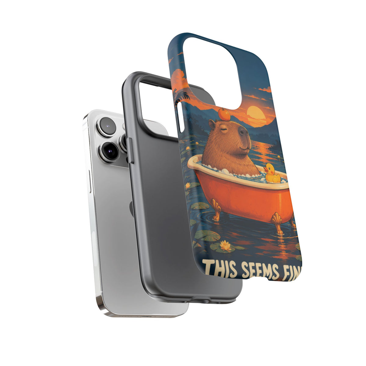 Minor Inconvenience iPhone Tough Case | funny capybara