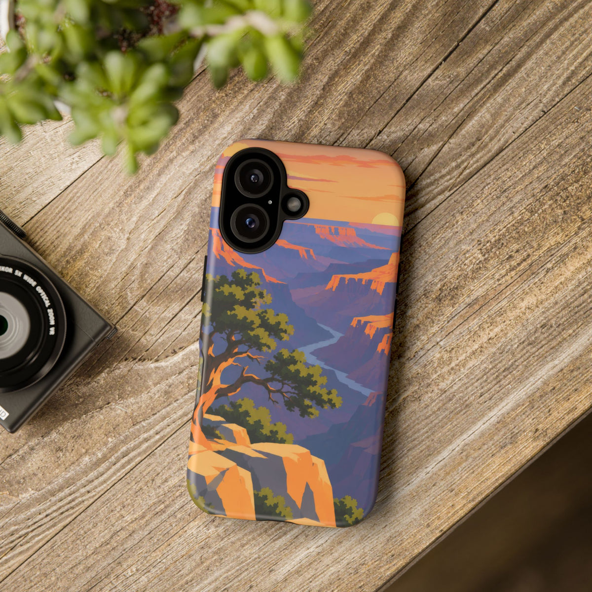 Grand Canyon — Blue Canyon Dawn iPhone Tough Case