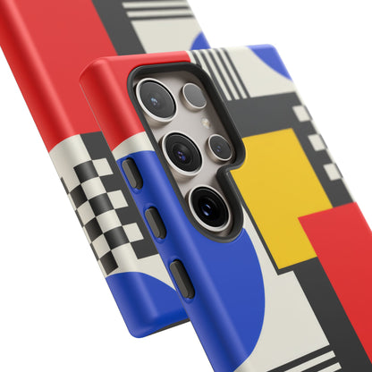 Primary Frequency Samsung Galaxy Tough Case | Primary Color Geometry