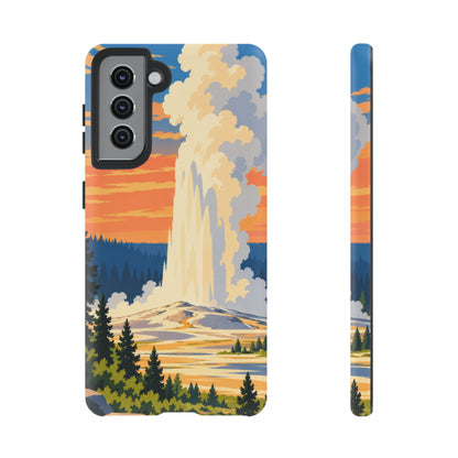 Yellowstone — Geyser Dawn Samsung Galaxy Tough Case