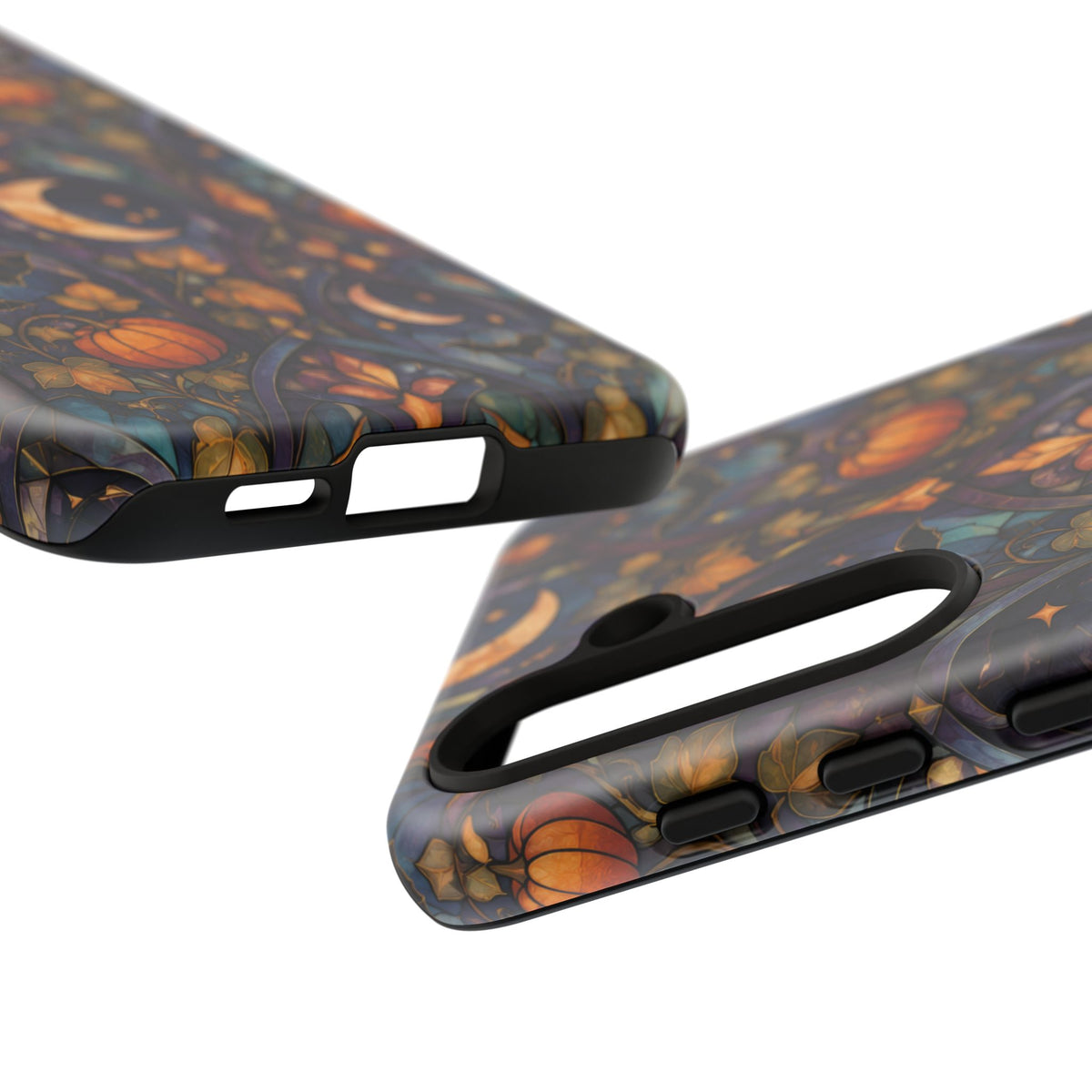 Amber Moon Window Samsung Galaxy Tough Case | celestial halloween