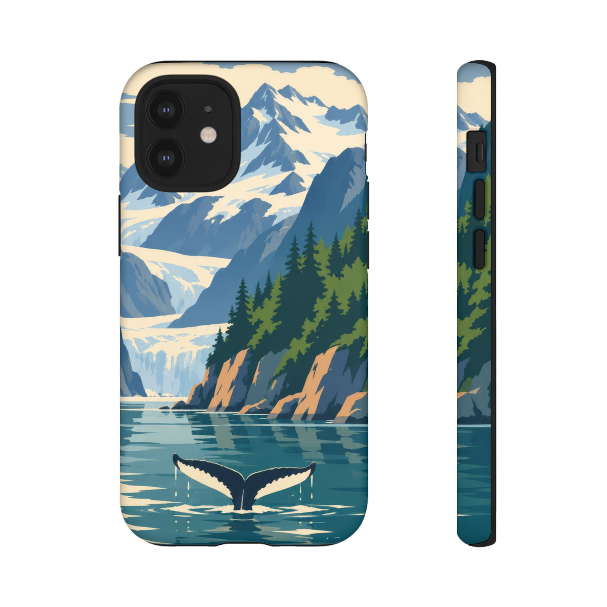 Glacier Bay — Fjord Silence iPhone Tough Case