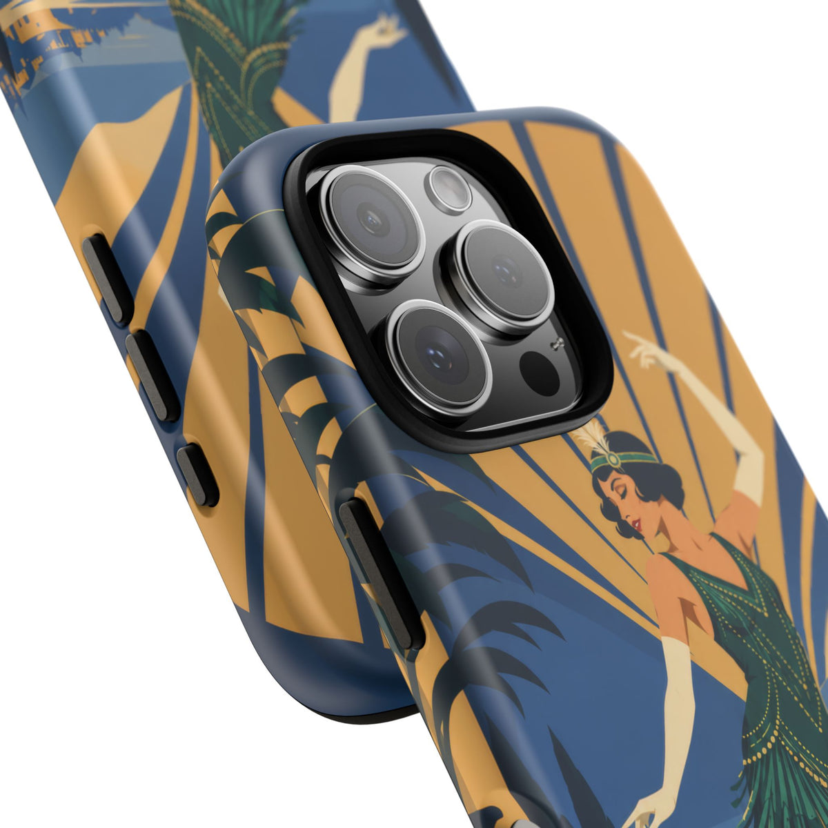 1920s Flapper — Jazz After Dark iPhone Tough Case