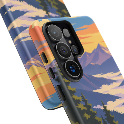 Misty Mountains — Amethyst Pass Samsung Galaxy Tough Case