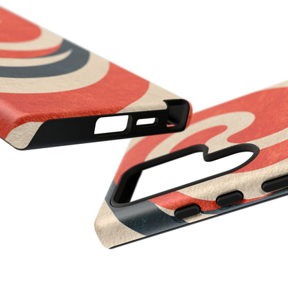 Ember Spiral Samsung Galaxy Tough Phone Case