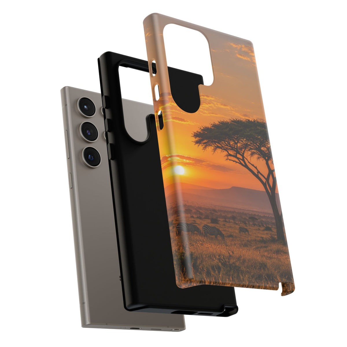 Amber Acacia Samsung Galaxy Tough Case | african sunset