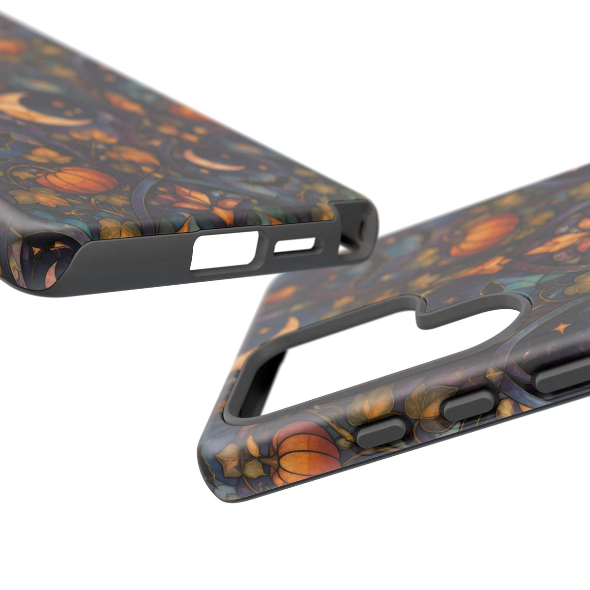 Amber Moon Window Samsung Galaxy Tough Case | celestial halloween