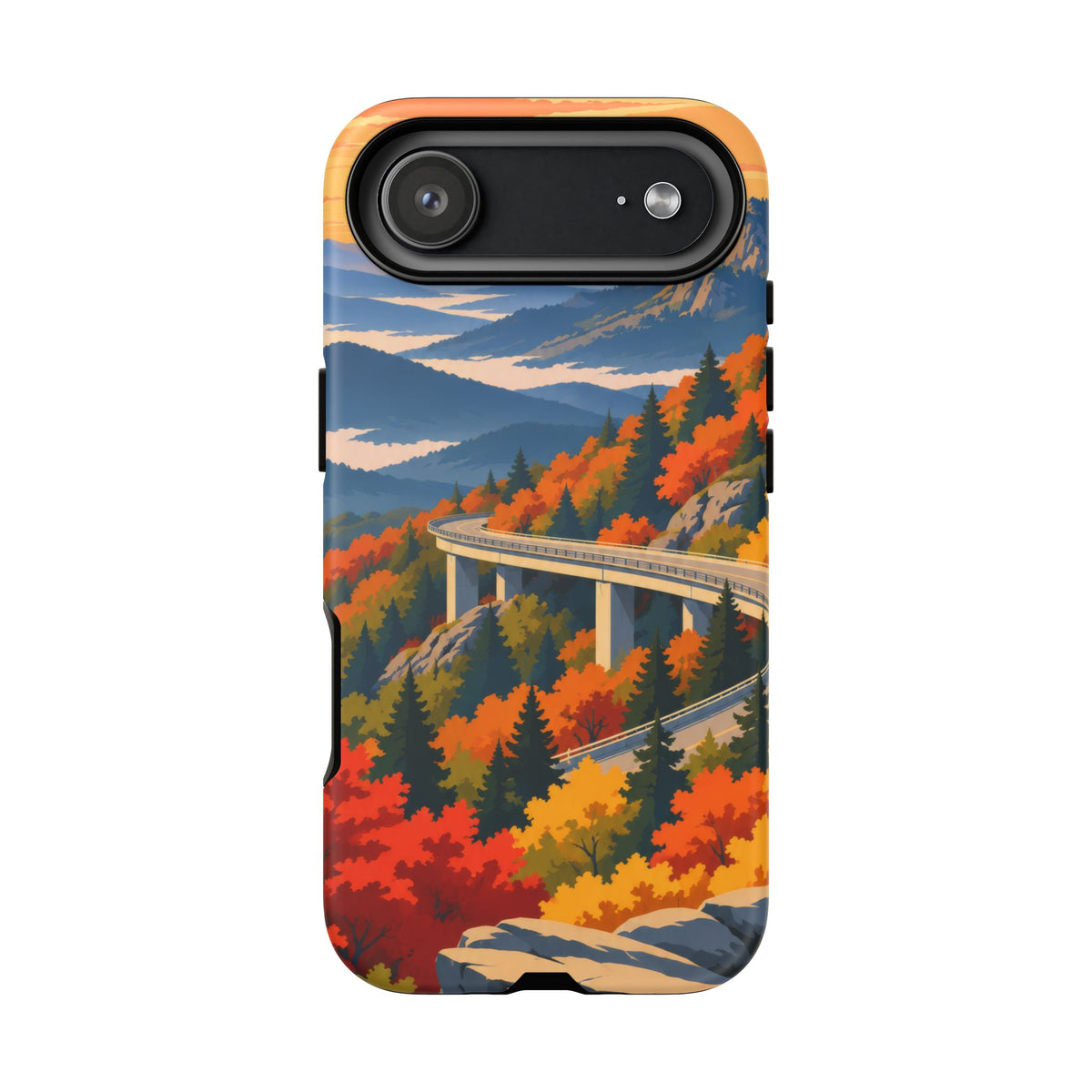 Blue Ridge Parkway — Viaduct Morning iPhone Tough Case