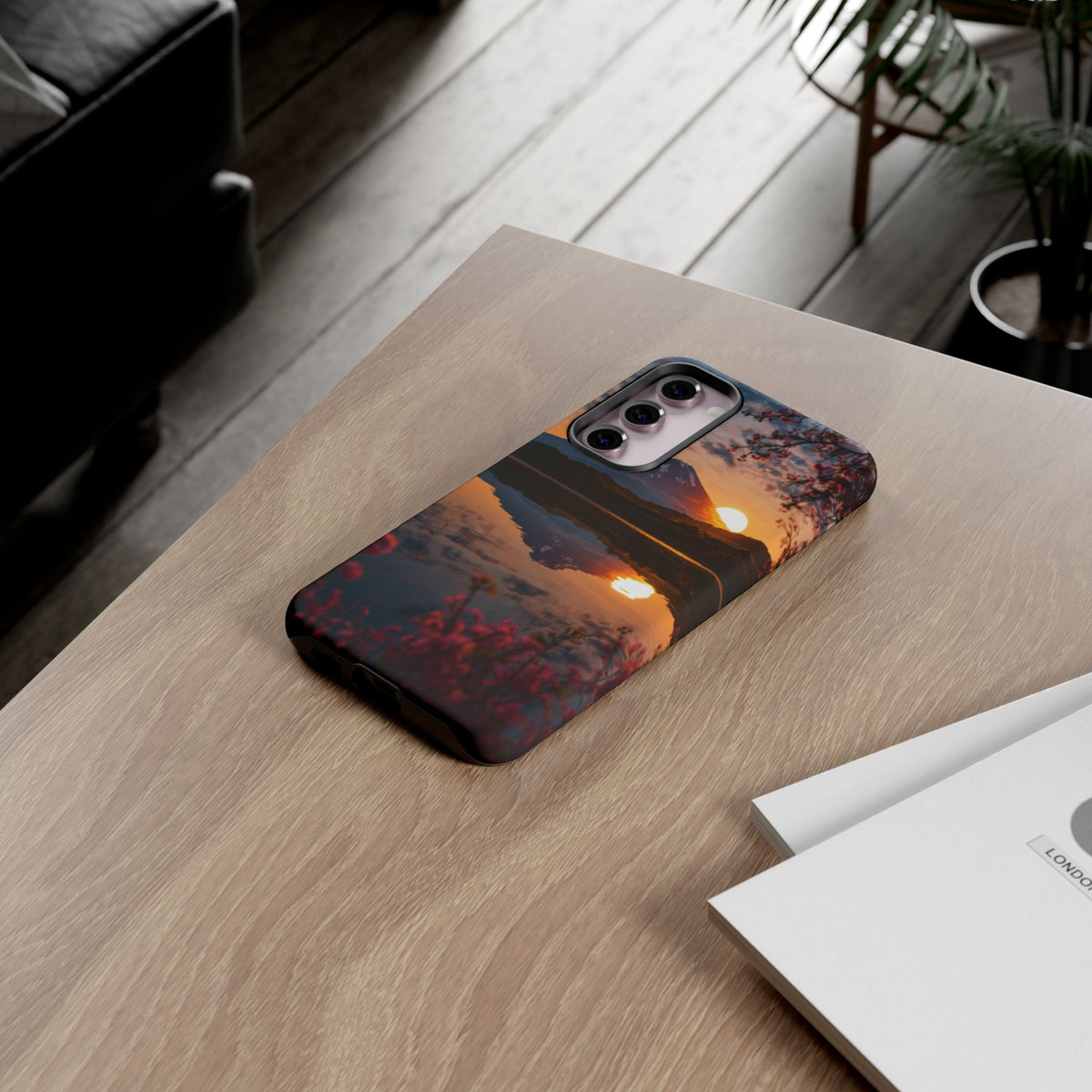 Fuji Golden Reflection Samsung Galaxy Tough Phone Case