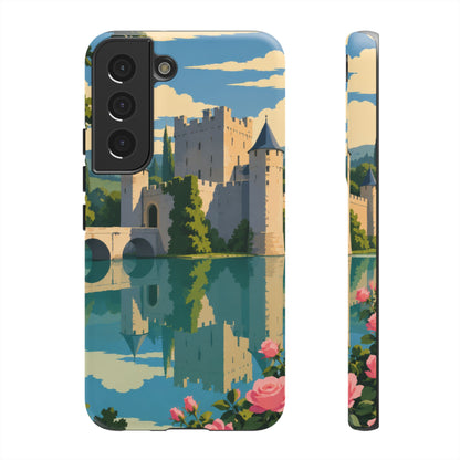English Castle — Moat and Roses Samsung Galaxy Tough Case