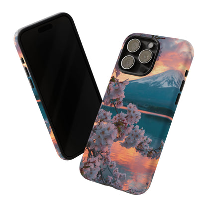 Fuji Petal Reflection iPhone Tough Phone Case