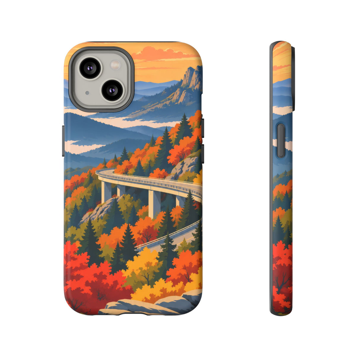 Blue Ridge Parkway — Viaduct Morning iPhone Tough Case