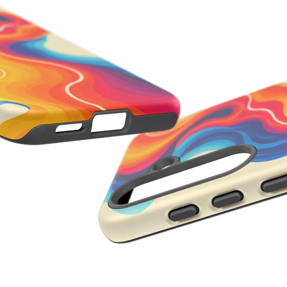 Electric Tide Samsung Galaxy Tough Case | psychedelic wave