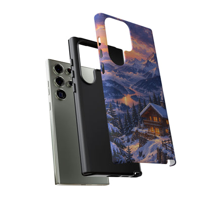 Alpine Hearth Samsung Galaxy Tough Case | winter cabin