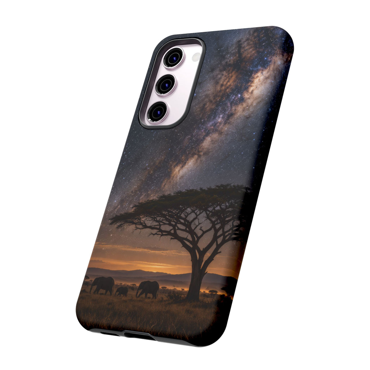 Milky Way over the Plains Samsung Galaxy Tough Case