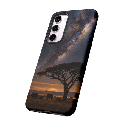 Milky Way over the Plains Samsung Galaxy Tough Case