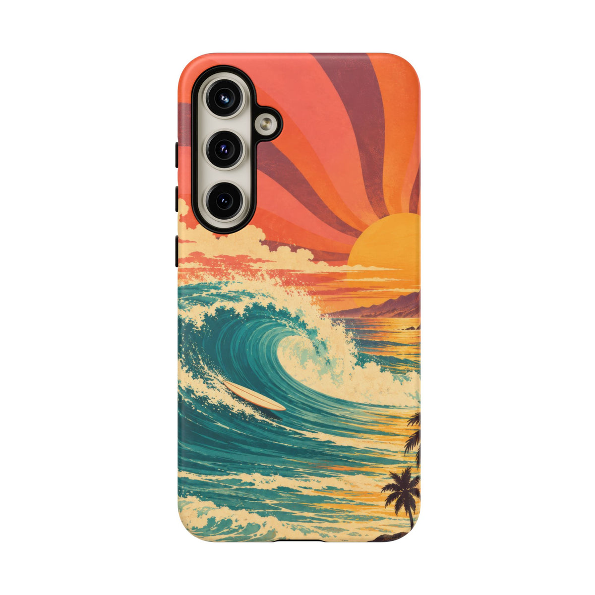 Pacific Daydream Samsung Galaxy Tough Case | vintage surf