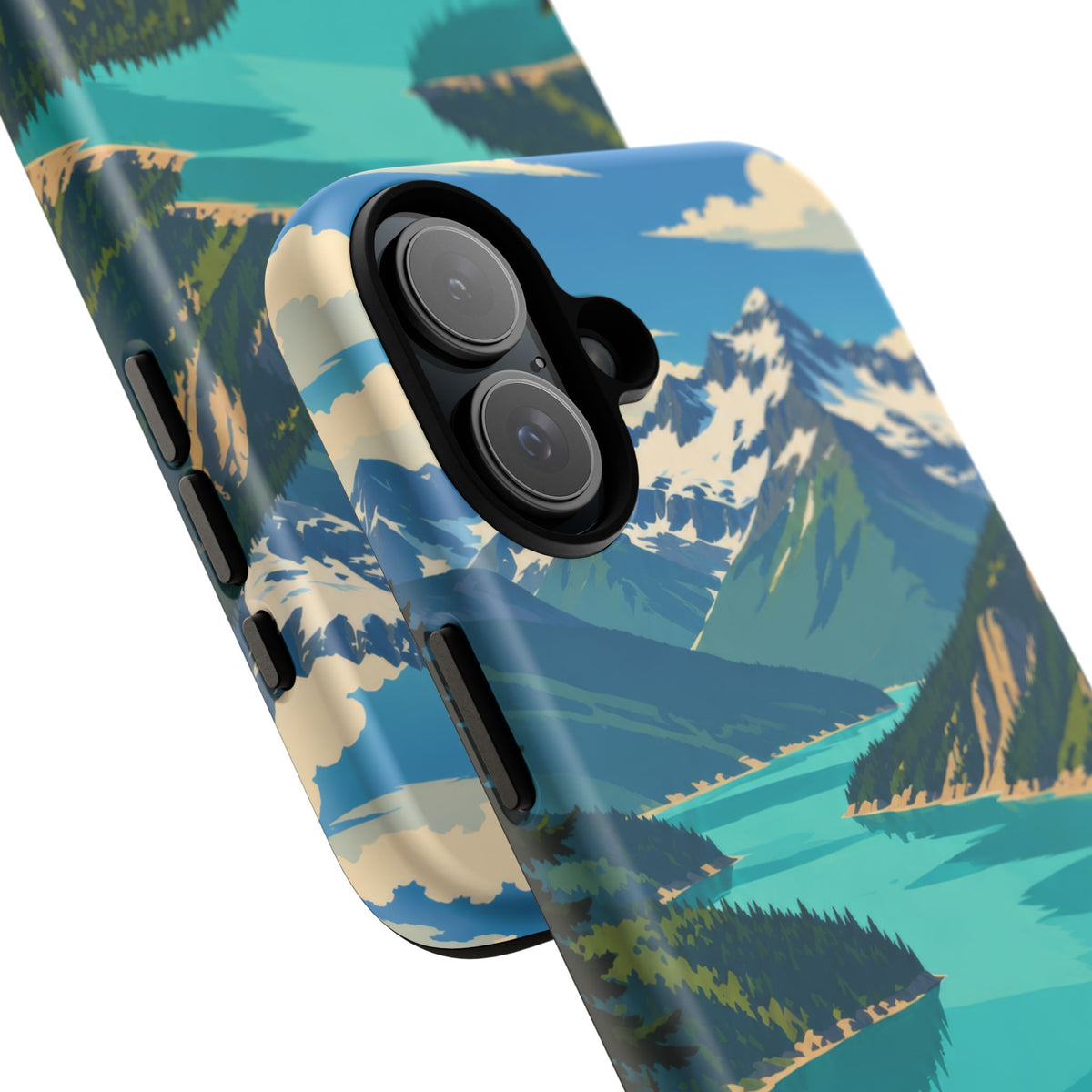 Cascades — Diablo Blue iPhone Tough Case
