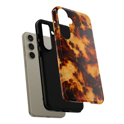 Amber Marble Samsung Galaxy Tough Case | Amber Mosaic