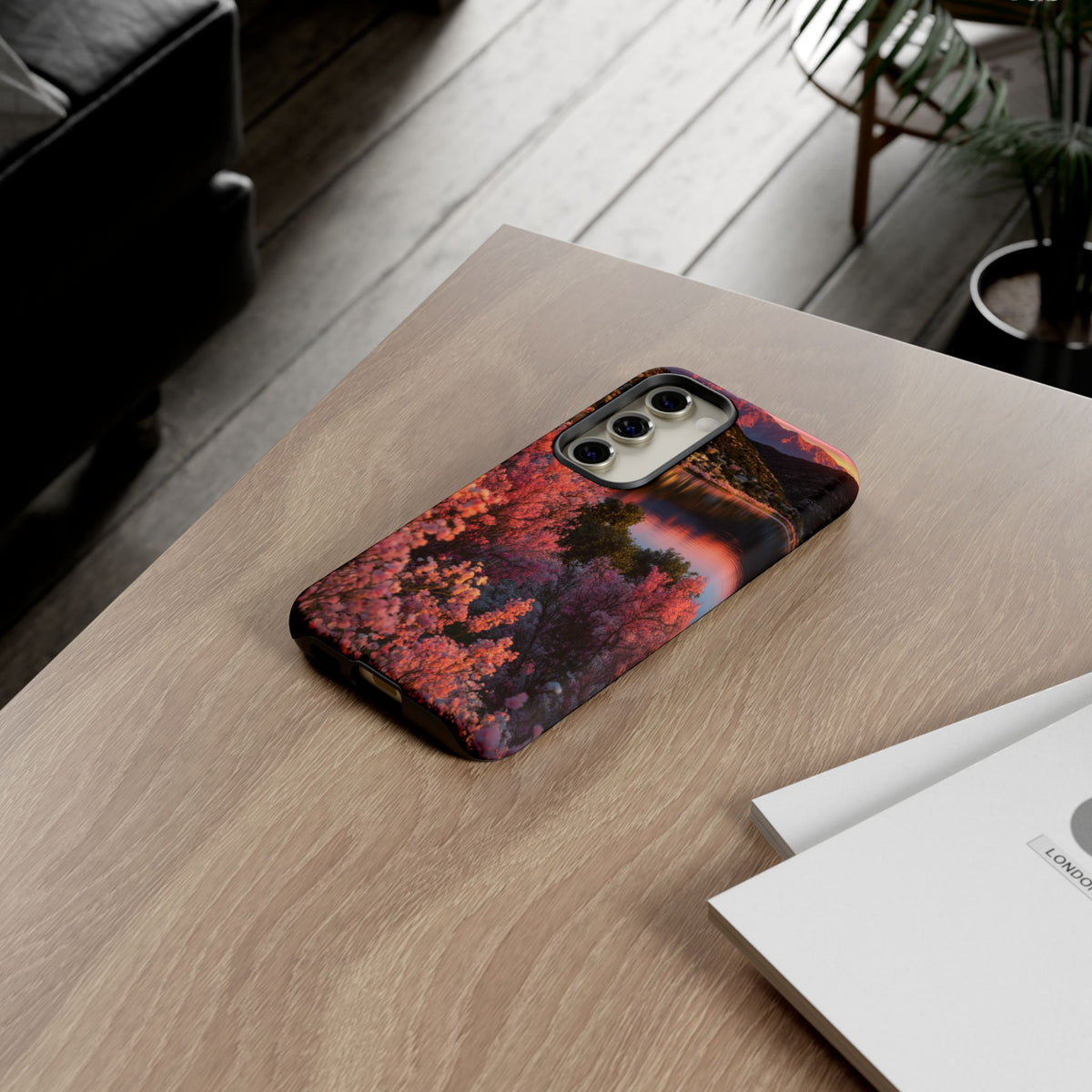 Alpine Bloom Lake Samsung Galaxy Tough Phone Case