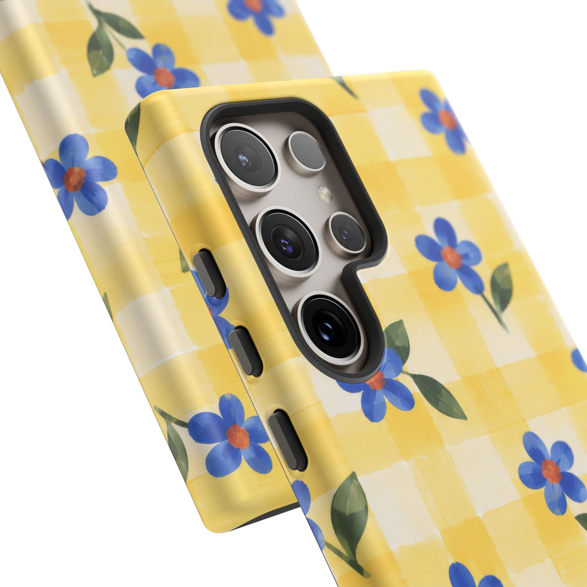 Buttercup Picnic Samsung Galaxy Tough Case | yellow gingham