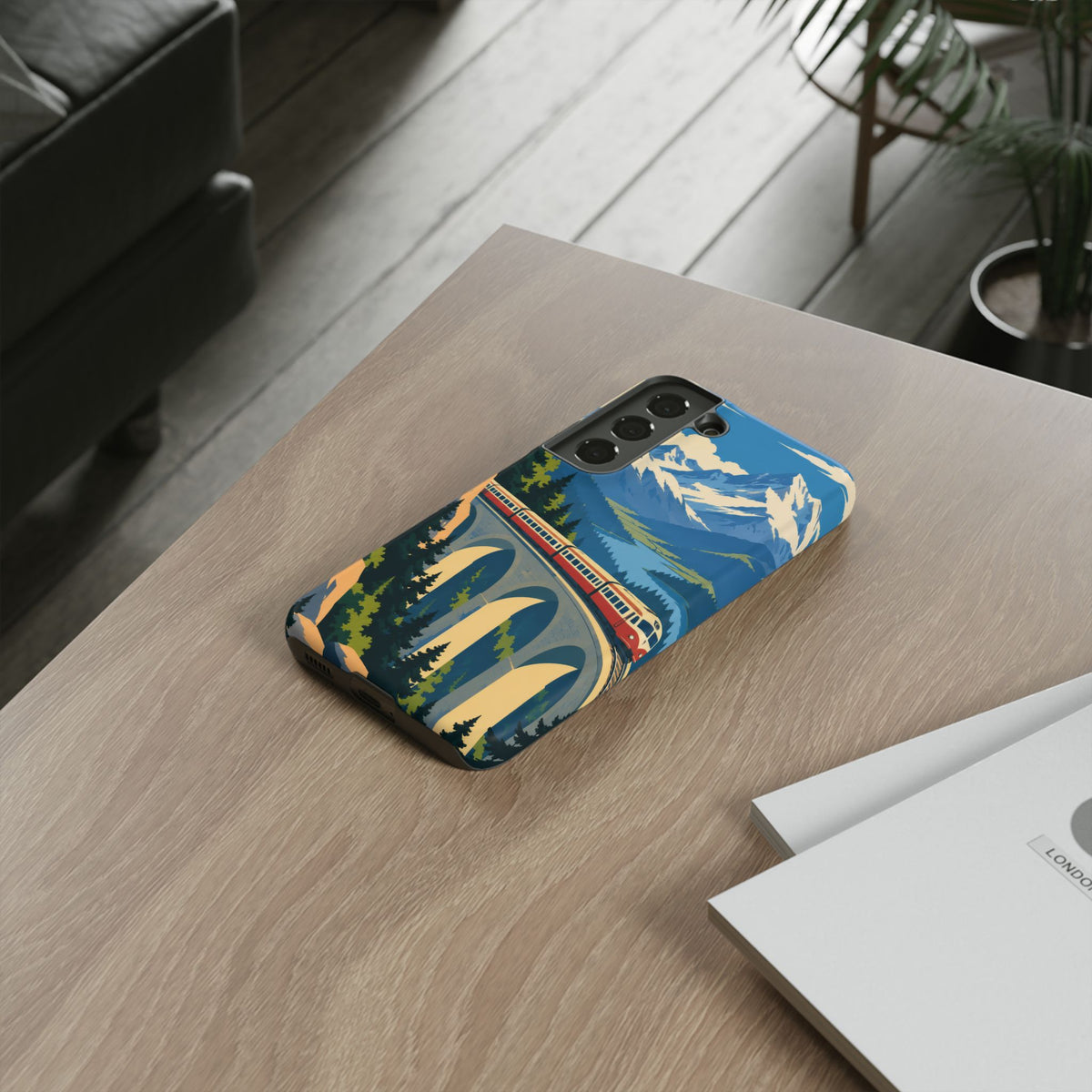 Travel by Train — Alpine Express Samsung Galaxy Tough Case | train travel