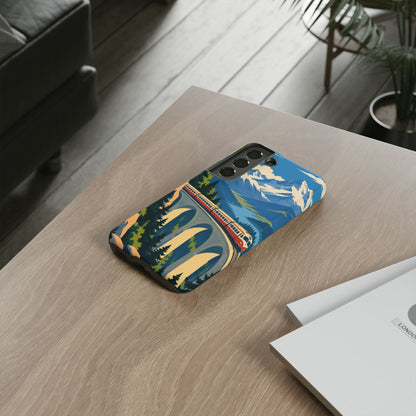 Travel by Train — Alpine Express Samsung Galaxy Tough Case | train travel