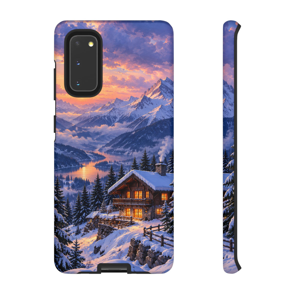 Alpine Hearth Samsung Galaxy Tough Case | winter cabin