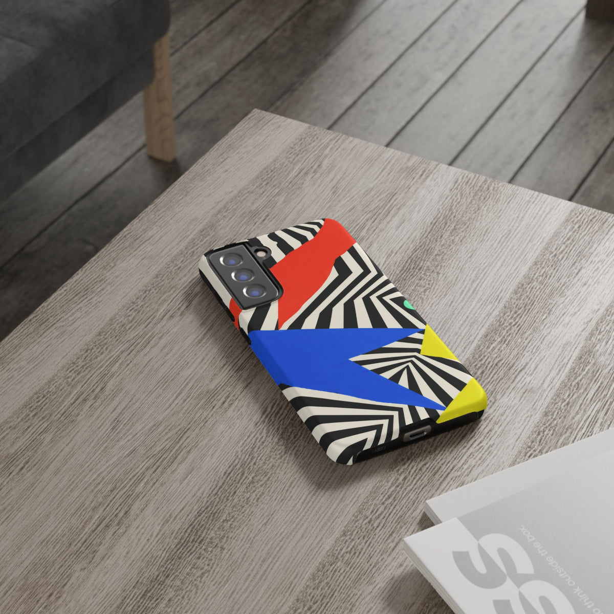 Broken Signal Samsung Galaxy Tough Case | Optical Stripe Art