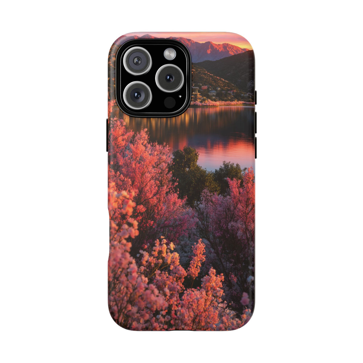 Alpine Bloom Lake iPhone Tough Phone Case