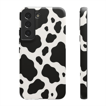Classic Holstein Samsung Galaxy Tough Case | Black & White Cow Print