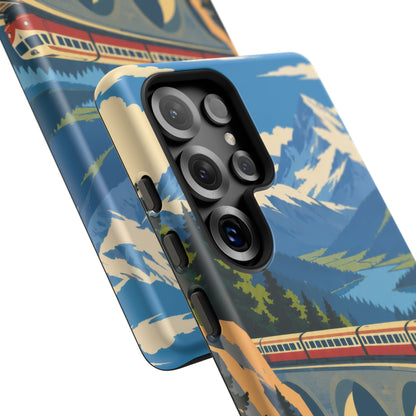 Travel by Train — Alpine Express Samsung Galaxy Tough Case | train travel