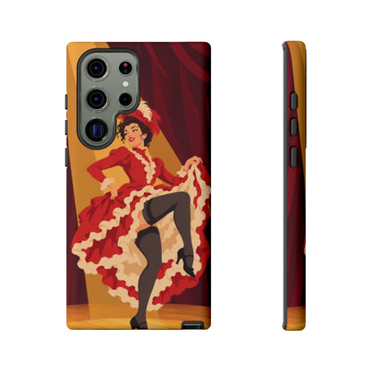 Moulin Rouge Dancer — Crimson Cabaret Samsung Galaxy Tough Case | cabaret dancer