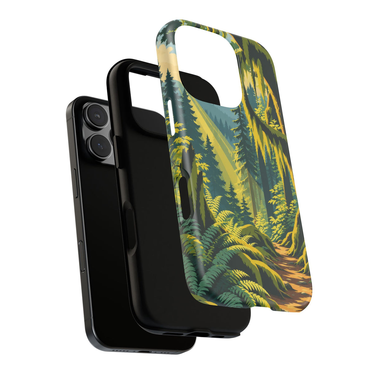 Hoh Rain Forest — Mosslight iPhone Tough Case