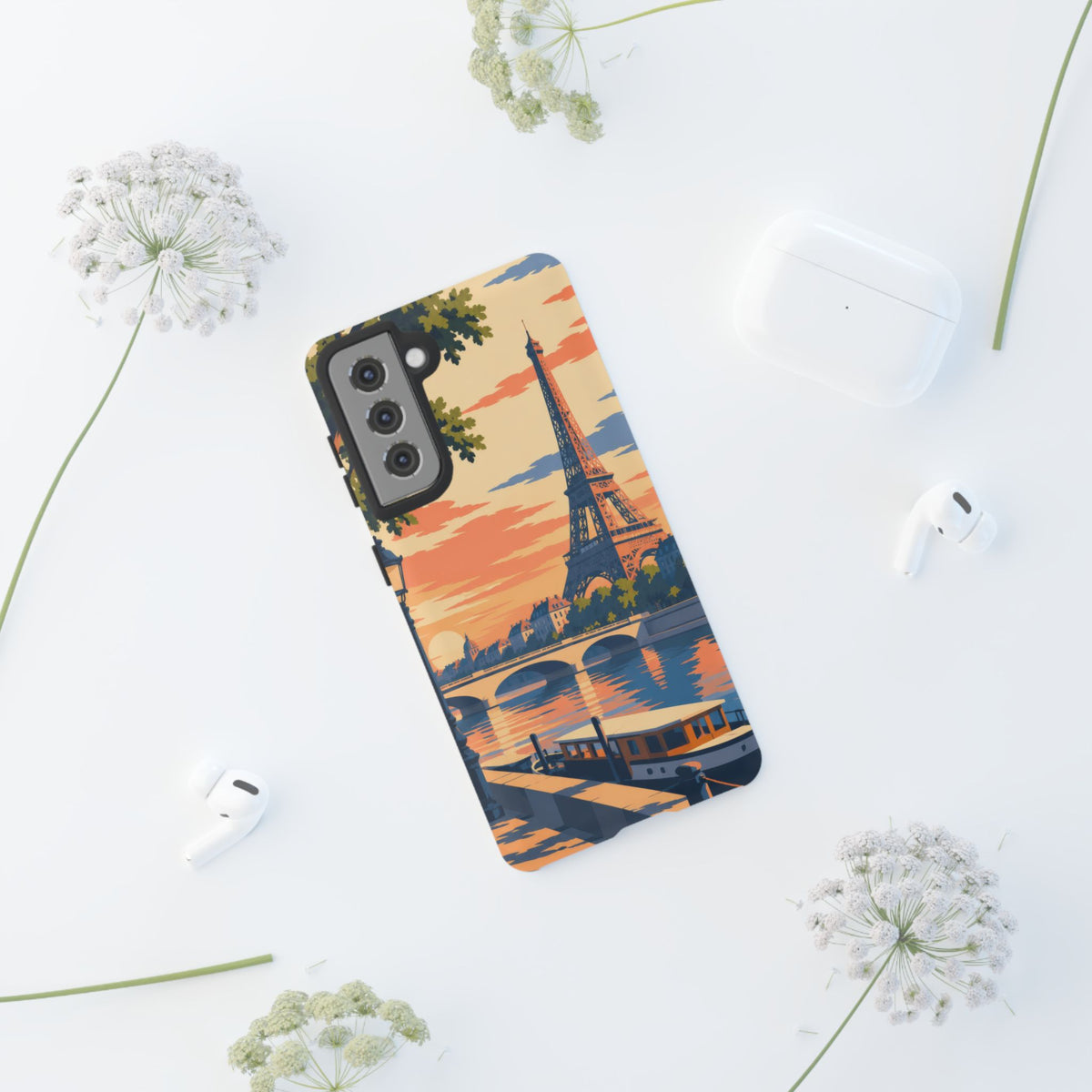 Paris — Seine Reverie Samsung Galaxy Tough Case