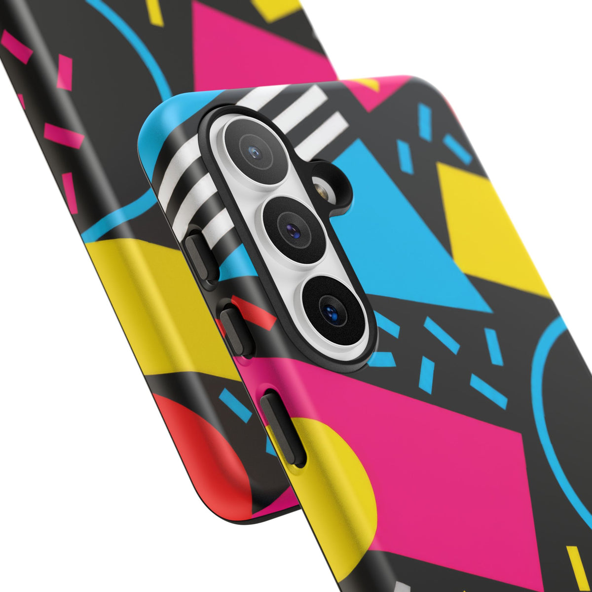 Midnight Confetti Samsung Galaxy Tough Case | Bright Abstract on Black