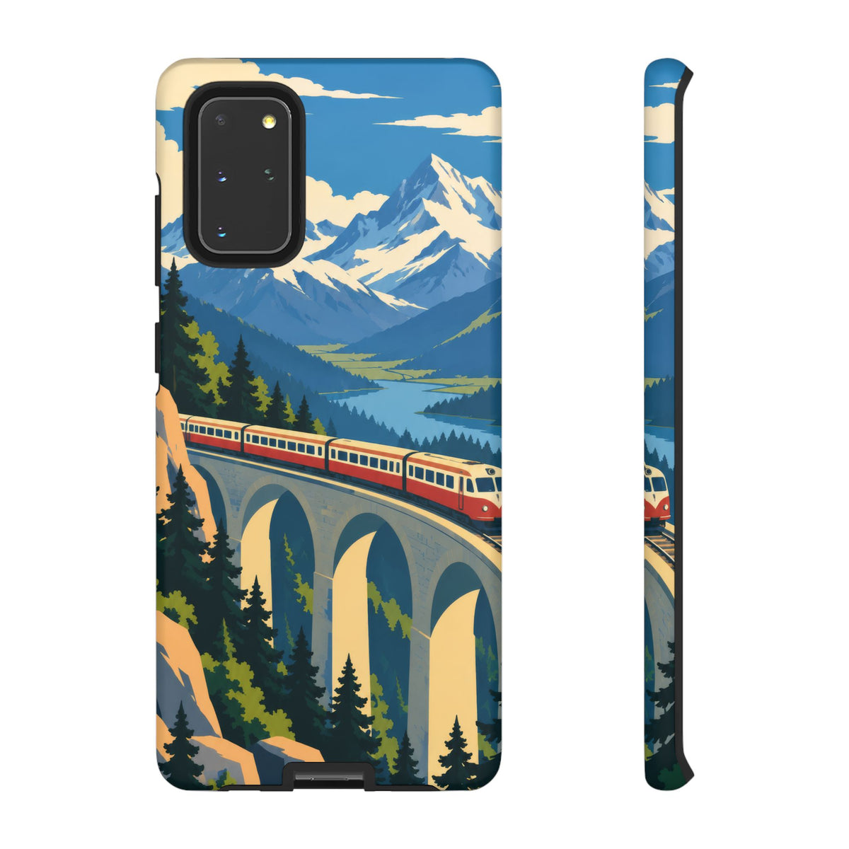 Travel by Train — Alpine Express Samsung Galaxy Tough Case | train travel