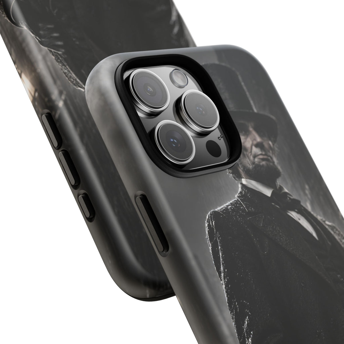 Abe after Midnight iPhone Tough Case | noir lincoln