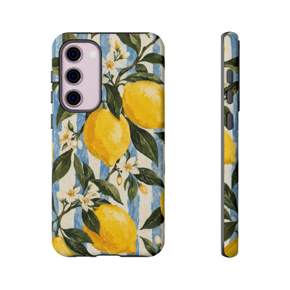 Riviera Lemons Samsung Galaxy Tough Case | lemon print