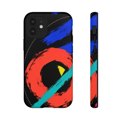 After Hours iPhone Tough Case | Abstract Orbital Art