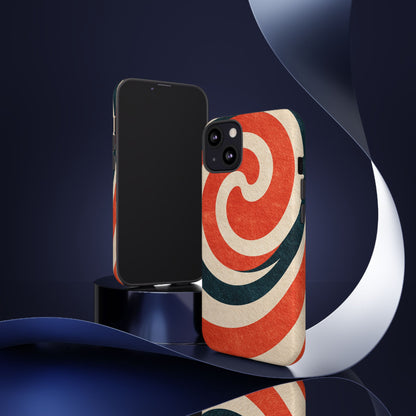 Ember Spiral iPhone Tough Phone Case