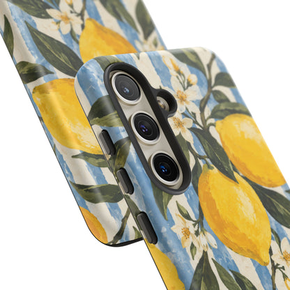Riviera Lemons Samsung Galaxy Tough Case | lemon print