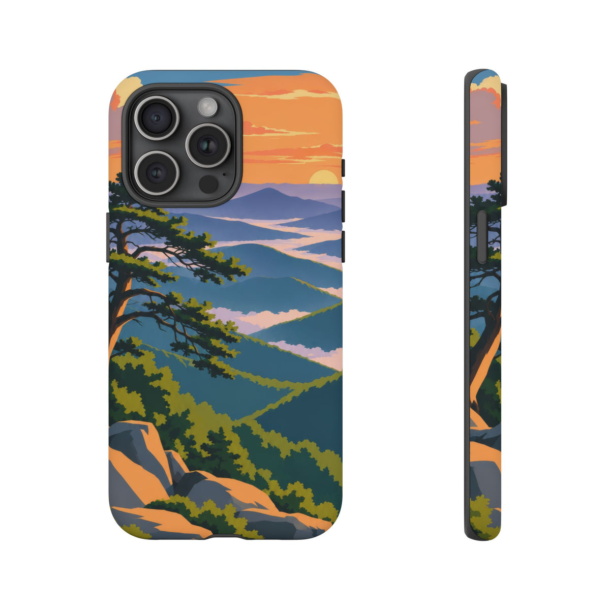 Shenandoah — Blue Hour Ridges iPhone Tough Case