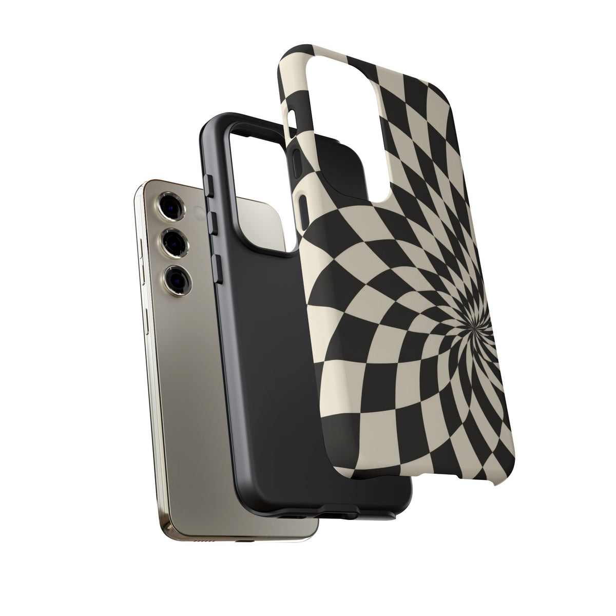 Twist Theory Samsung Galaxy Tough Case | Optical Checkerboard
