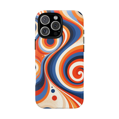 Electric Orbit iPhone Tough Phone Case