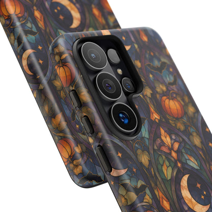 Amber Moon Window Samsung Galaxy Tough Case | celestial halloween