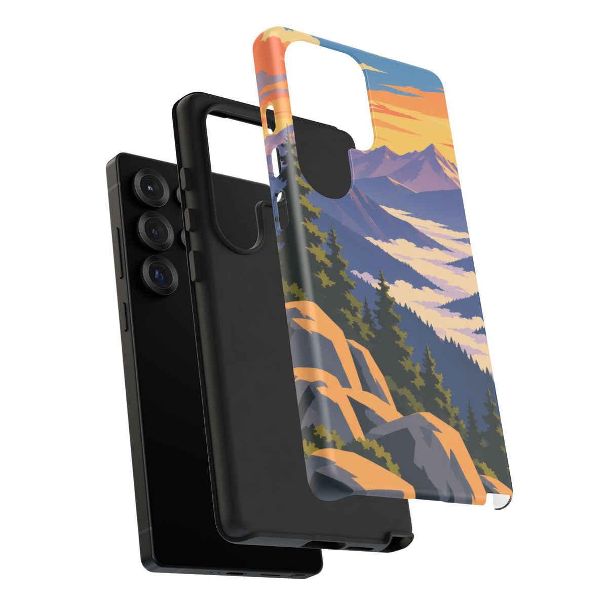 Misty Mountains — Amethyst Pass Samsung Galaxy Tough Case