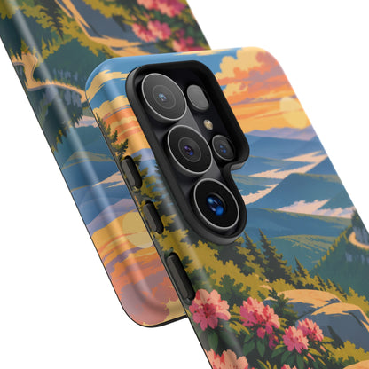 Blue Ridge Parkway — Ridgeway Bloom Samsung Galaxy Tough Case