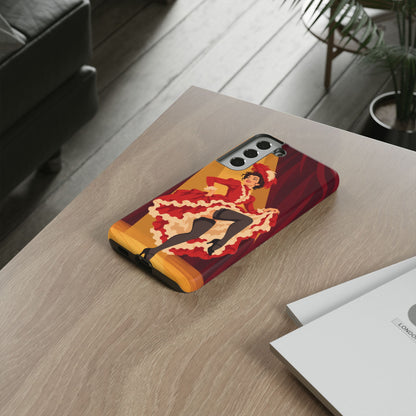 Moulin Rouge Dancer — Crimson Cabaret Samsung Galaxy Tough Case | cabaret dancer